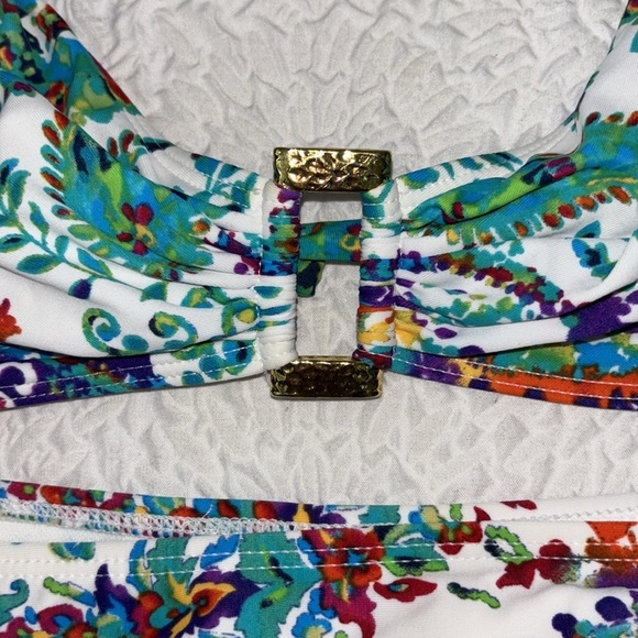 Lauren Ralph Lauren Cabana Paisley Bikini Swim Set - Picture 5 of 12